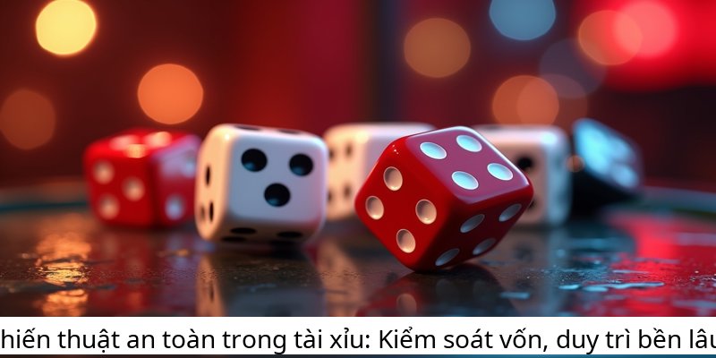 Chiến thuật an toàn trong tài xỉu: Kiểm soát vốn, duy trì bền lâu.