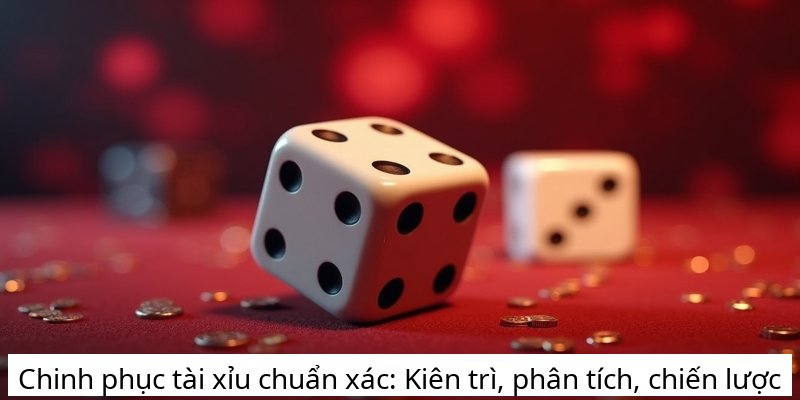 Chinh phục tài xỉu chuẩn xác: Kiên trì, phân tích, chiến lược