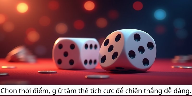 Chọn thời điểm, giữ tâm thế tích cực để chiến thắng dễ dàng.