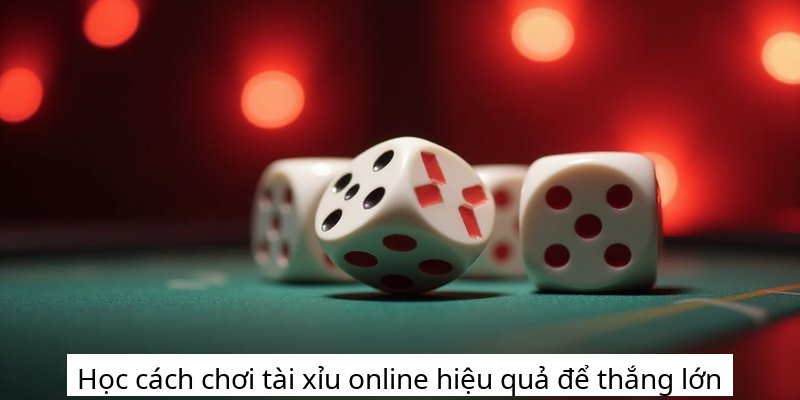 Học cách chơi tài xỉu online hiệu quả để thắng lớn