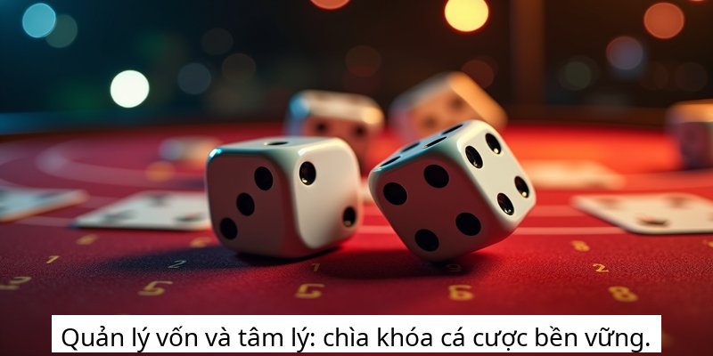 Quản lý vốn và tâm lý: chìa khóa cá cược bền vững.