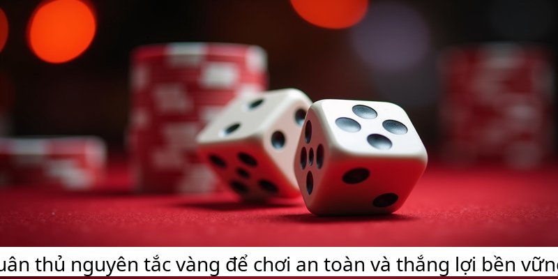Tuân thủ nguyên tắc vàng để chơi an toàn và thắng lợi bền vững.
